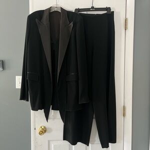 Vintage Jean Paul Gaultier Femme Black Suit Sz US 6/IT 42